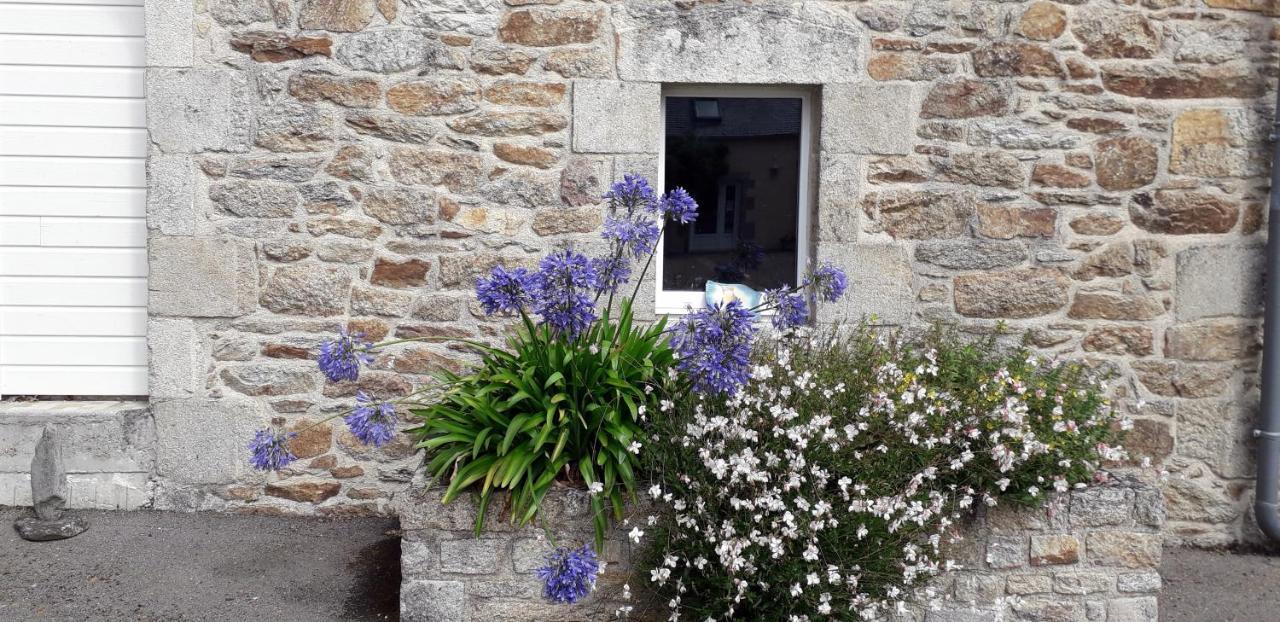Au calme à 10mn des baies de Douarnenez et Audierne avec cuisine à disposition Mahalon Exterior foto